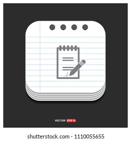 Document Icon - Free vector icon