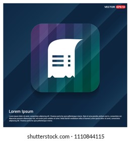 Document Icon - Free vector icon