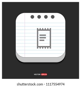 Document Icon - Free vector icon