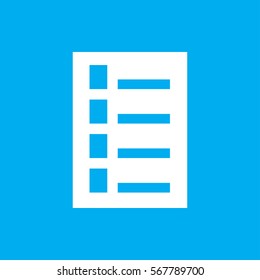 document icon. illustration isolated vector sign symbol