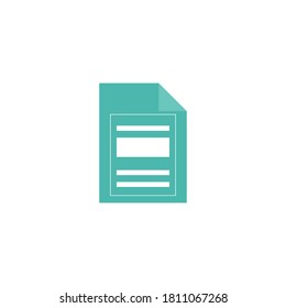 Document icon illustration vector design