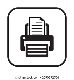 Icono de documento, aislado. Diseño plano.   