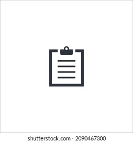 document icon isolated on white background simple design element
