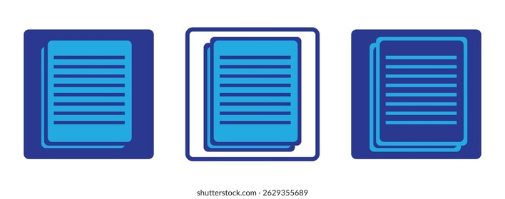 Document icon isolated on white background. Document icon in trendy design style. Document vector icon modern and simple flat symbol for web site, mobile app, UI.