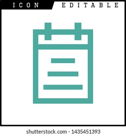 document icon isolated sign symbol vector illustration - vector
