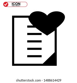 document icon isolated sign symbol vector illustration - high quality black style vector icons
