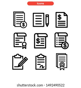 document icon isolated sign symbol vector illustration - Collection of high quality black style vector icons
