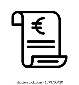 document icon isolated sign symbol vector illustration - high quality black style vector icons
