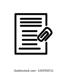 document icon isolated sign symbol vector illustration - high quality black style vector icons
