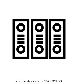 document icon isolated sign symbol vector illustration - high quality black style vector icons
