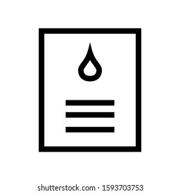 document icon isolated sign symbol vector illustration - high quality black style vector icons
