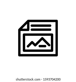 document icon isolated sign symbol vector illustration - high quality black style vector icons
