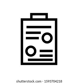 document icon isolated sign symbol vector illustration - high quality black style vector icons
