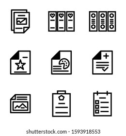 document icon isolated sign symbol vector illustration - Collection of high quality black style vector icons
