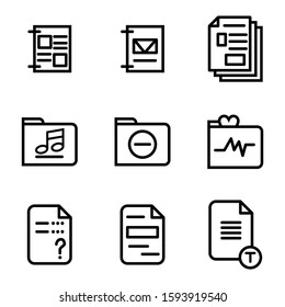 document icon isolated sign symbol vector illustration - Collection of high quality black style vector icons
