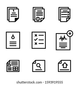 document icon isolated sign symbol vector illustration - Collection of high quality black style vector icons
