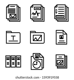 document icon isolated sign symbol vector illustration - Collection of high quality black style vector icons
