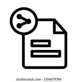document icon isolated sign symbol vector illustration - high quality black style vector icons
