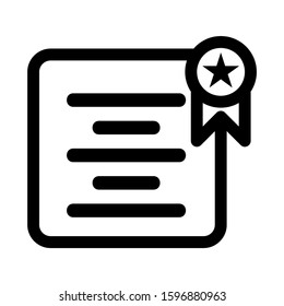 document icon isolated sign symbol vector illustration - high quality black style vector icons
