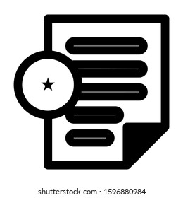 document icon isolated sign symbol vector illustration - high quality black style vector icons
