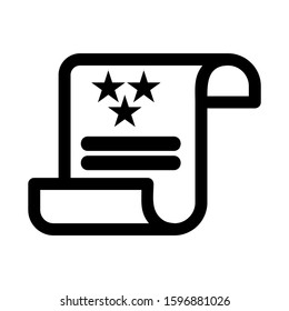 document icon isolated sign symbol vector illustration - high quality black style vector icons
