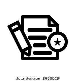document icon isolated sign symbol vector illustration - high quality black style vector icons
