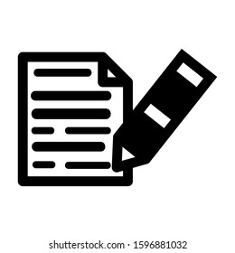 document icon isolated sign symbol vector illustration - high quality black style vector icons
