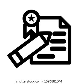 document icon isolated sign symbol vector illustration - high quality black style vector icons
