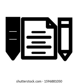 document icon isolated sign symbol vector illustration - high quality black style vector icons
