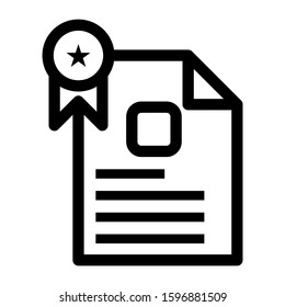 document icon isolated sign symbol vector illustration - high quality black style vector icons
