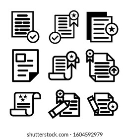 document icon isolated sign symbol vector illustration - Collection of high quality black style vector icons
