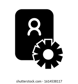 document icon isolated sign symbol vector illustration - high quality black style vector icons
