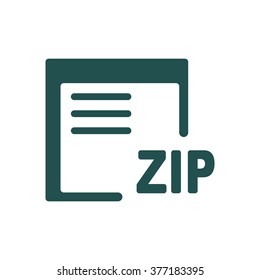 document Icon  isolated vector flat design