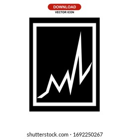 icono de documento o logotipo símbolo de signo aislado ilustración vectorial - iconos vectoriales de estilo negro de alta calidad
