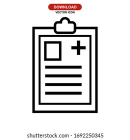 document icon or logo isolated sign symbol vector illustration - high quality black style vector icons
