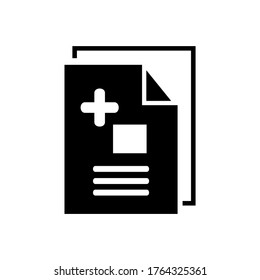 Document icon or logo isolated sign symbol vector illustration - Collection of high quality black style vector icons
