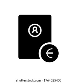 Symbol oder Logo einzeln auf Zeichen, Vektorgrafik - Sammlung von hochwertigen Vektorsymbol in schwarzem Stil
