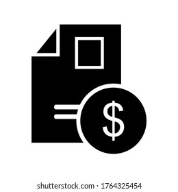 Document icon or logo isolated sign symbol vector illustration - Collection of high quality black style vector icons

