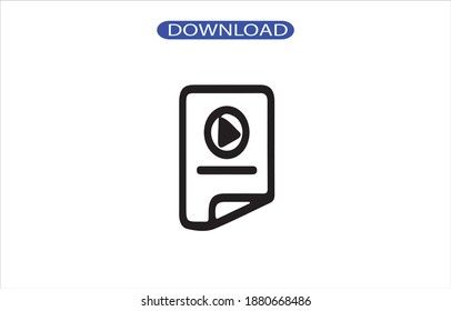 icono de documento o logotipo símbolo de signo aislado ilustración vectorial - iconos vectoriales de estilo negro de alta calidad.