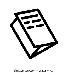 Document icon or logo isolated sign symbol vector illustration - high quality black style vector icons
