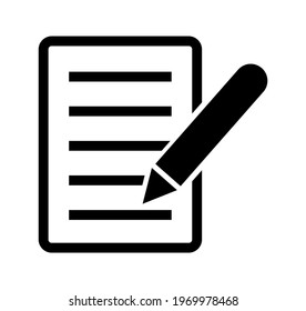 document icon on white background
