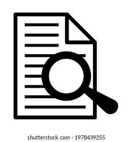 document icon on white background