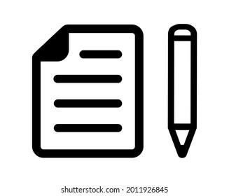 document icon on white background