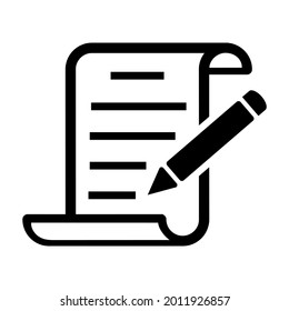 document icon on white background