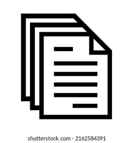 document icon on white background