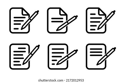 document icon on white background
