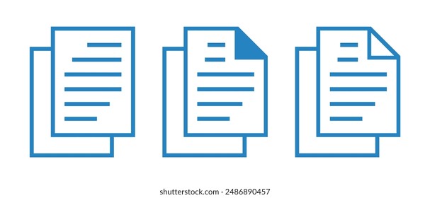 document icon on white background