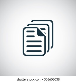 document icon, on white background
