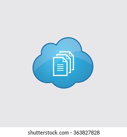 document icon, on white background