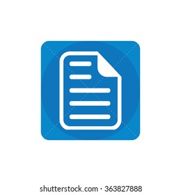 document icon, on white background